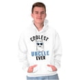 thumbnail image 1 of Best Llama Uncle Fathers Day Birthday Men's Big & Tall Graphic Hoodie Brisco Brands 4X, 1 of 5