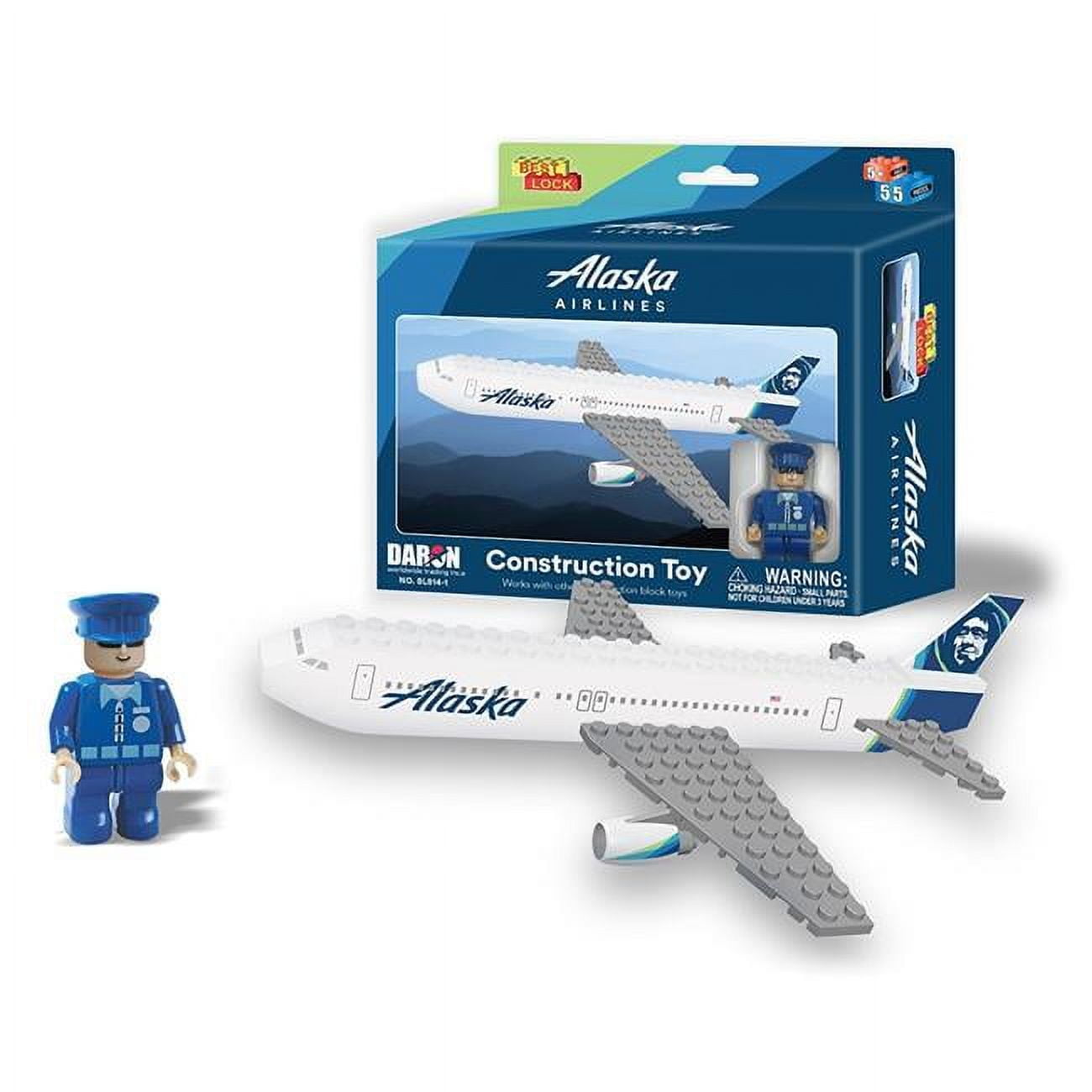 Alaska Airlines 55 Piece Construction Toy