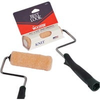 Wooster Brush Best Look By Wooster Mini Knit Paint Roller Cover & Frame
