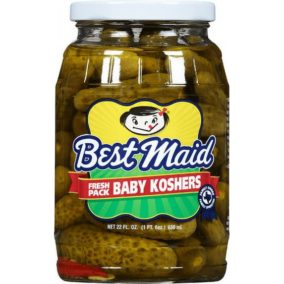 Best Maid Baby Kosher Pickles 24oz