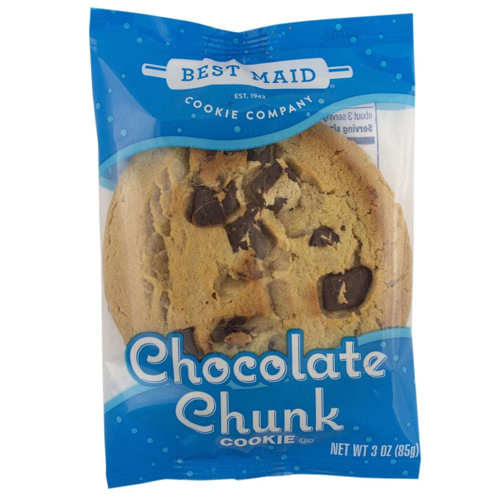 Best Maid Chocolate Chunk Cookie, 3 Ounce -- 48 per case.