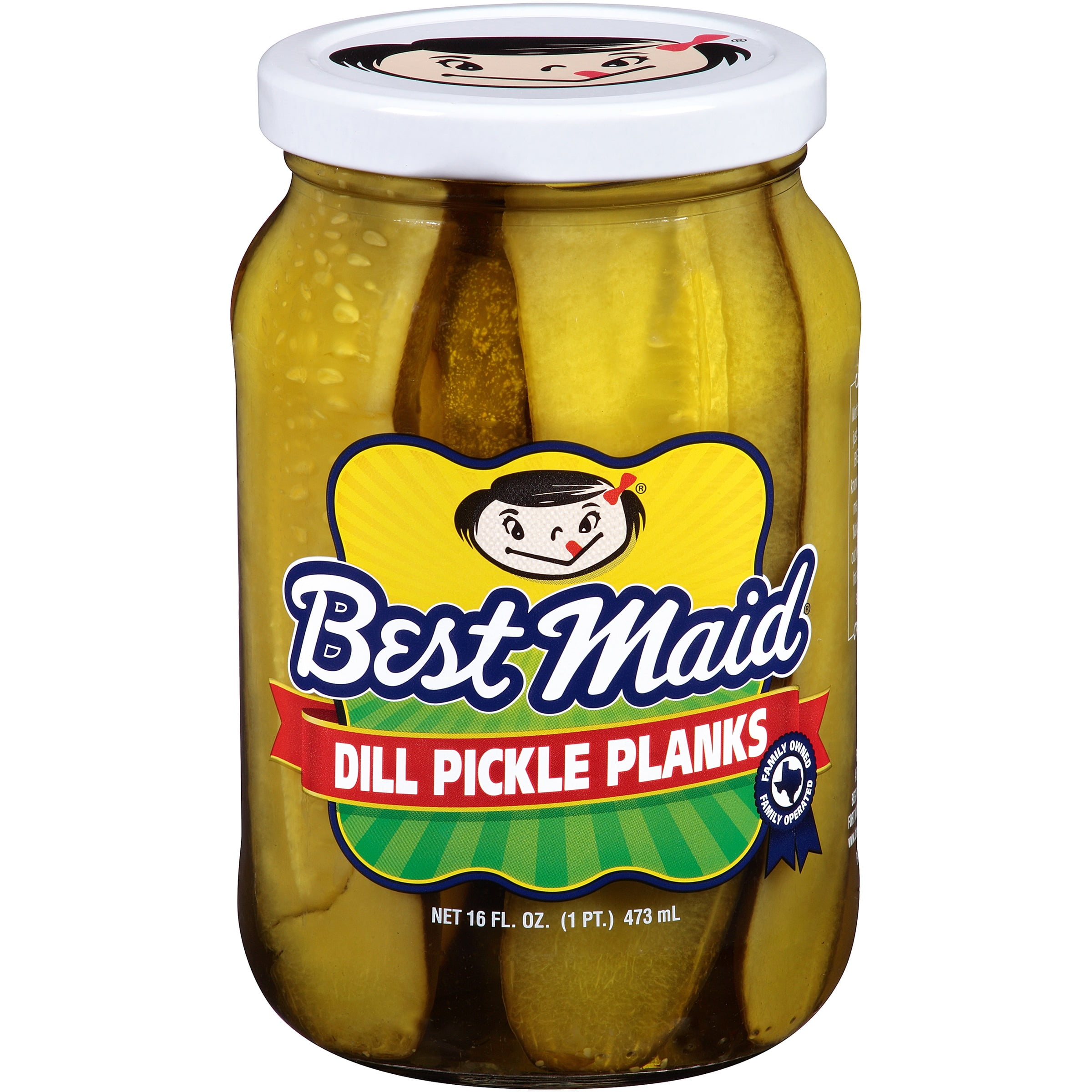 Best Maid Dill Pickle Planks 16 fl. oz. Jar