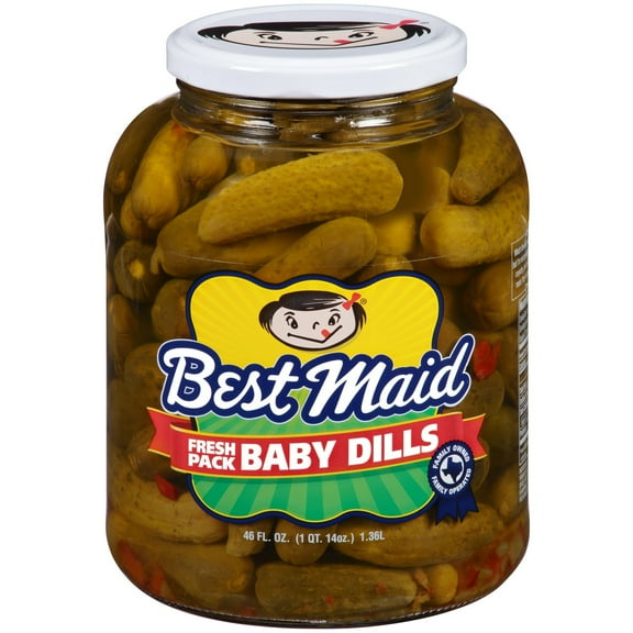 Best Maid Fresh Pack Baby Dills, 46 fl oz