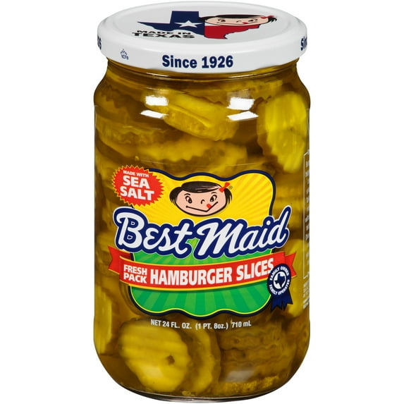 Best Maid? Hamburger Slices 24 fl. oz. Jar