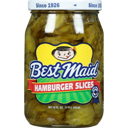 Best Maid® Hamburger Slices Pickles 16 fl. oz. Jar