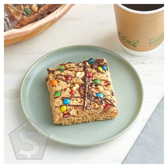 Best Maid Individually Wrapped Monster Crispy Marshmallow Bar with M&M's 3.4 oz. - 24/Case