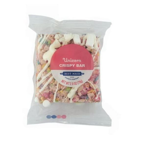 Best Maid Individually Wrapped Unicorn Crispy Bar, 2.8 Ounce -- 24 per case.