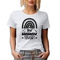 thumbnail image 1 of Best Mamaw Ever, Grandma Mother's Day, White T-Shirt, Large, 1 of 5