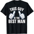 thumbnail image 1 of Best Man Bachelor Supplies Party Wedding T-Shirt, 1 of 4