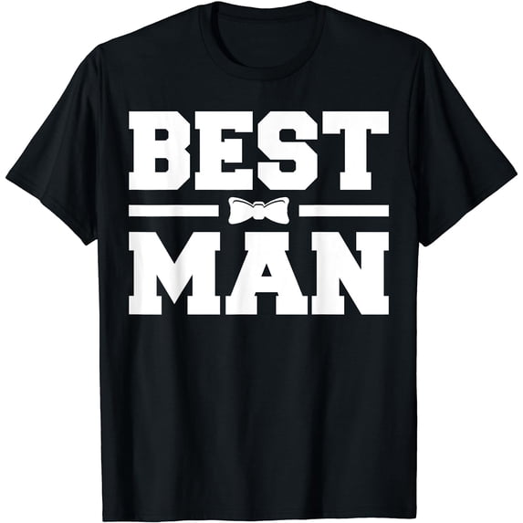 Best Man Bachelor Supplies Party Wedding T-Shirt
