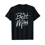 Best Man Matching Bachelor Party Groomsman Group T-Shirt Small