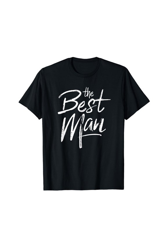 Best Man Matching Bachelor Party Groomsman Group T-Shirt Small