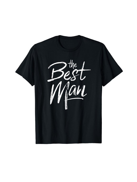 Best Man Matching Bachelor Party Groomsman Group T-Shirt Small