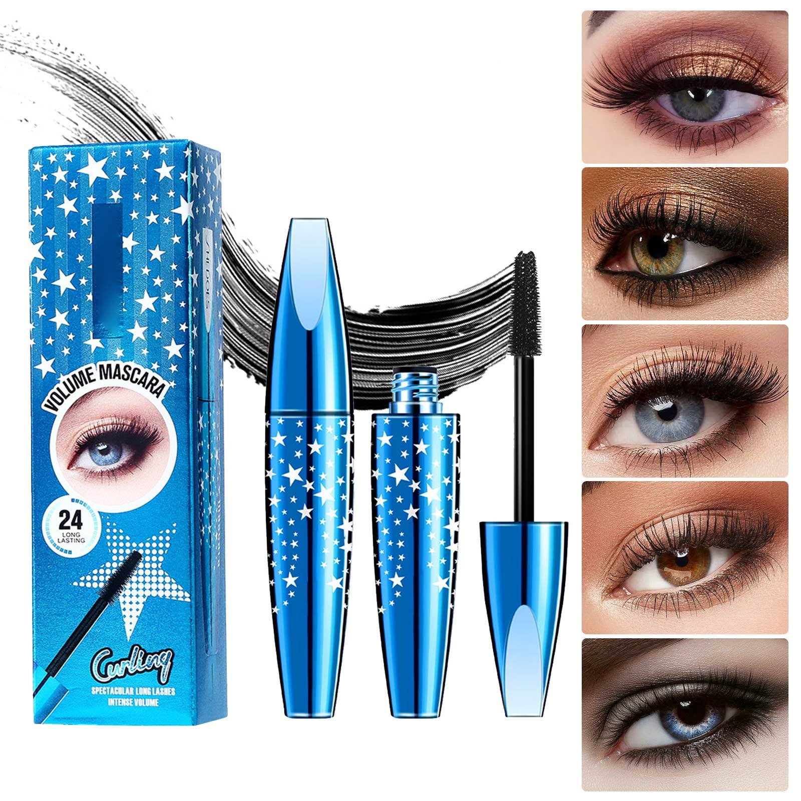 Best Mascara for Length and Volume, 4D Silk Fiber Lash Mascara Natural