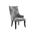 thumbnail image 1 of Best Master Adelmo Floral Pattern Fabric Upholstered Accent Chair in Natural, 1 of 3