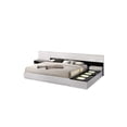 thumbnail image 1 of Best Master Bahamas 4-Piece Eastern King Platform Bedroom Set in White/Black, 1 of 4