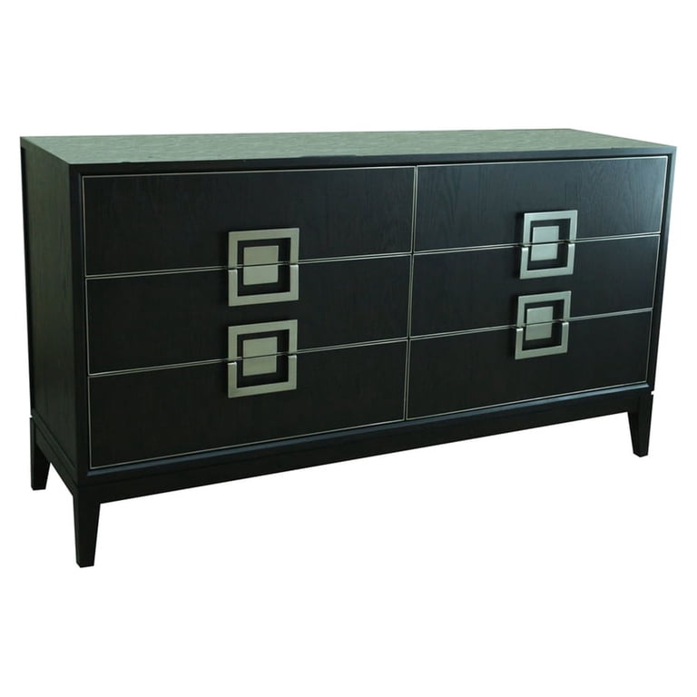 old black dresser AVAILABLE! Free Shipping! Dixie Matte Highboy Chest Vintage Antique Tall Drawers Gothic Large slatted shelf at the bottom Acme Chelmsford Dresser in Antique
