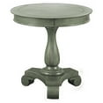 thumbnail image 1 of Best Master Furniture Engineered Wood Round End Table in Antique Teal, 1 of 3