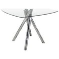 thumbnail image 1 of Best Master Furniture  Flux Dining Table, Chrome, 1 of 1