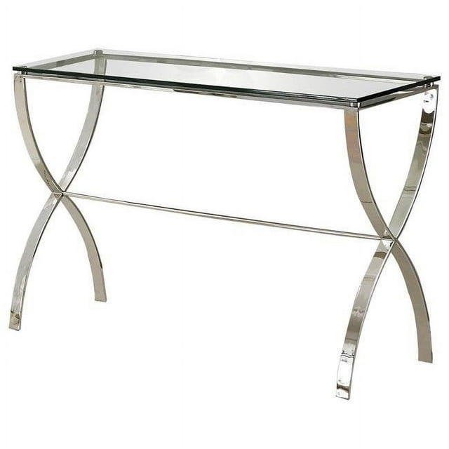 Best Master Furniture GW118 Sofa Table Modern Living Room Glass Sofa