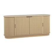 Best Master Furniture Halcrest Mid-Century Sideboard Light Oak