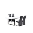 thumbnail image 1 of Best Master Furniture Judoc 5-Piece Rectangular Dining Set in Gray/Chrome, 1 of 1