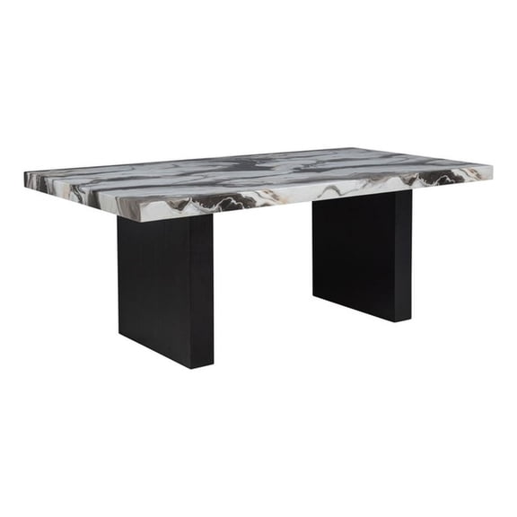 Best Master Furniture Sheridan Transitional Modern Rectangle Dining Table