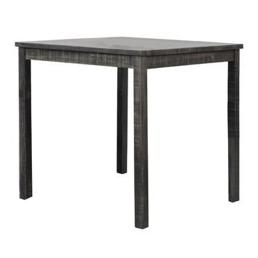 Best Master Furniture Vitaliya Square Wood Counter Height Dining Table in Oak