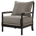 thumbnail image 1 of Best Master Furniture West Palm Living Room Accent Chair, Taupe/Espresso, 1 of 2