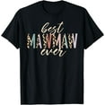 thumbnail image 1 of Best Mawmaw Ever Gifts Leopard Print Mother's Day T-Shirt, 1 of 3