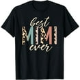 thumbnail image 1 of Best Mimi Ever Gifts Leopard Print Mothers Day T-Shirt, 1 of 4