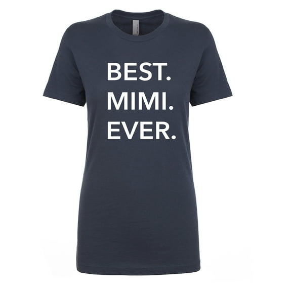 Best Mimi Ever Womens crewneck tee