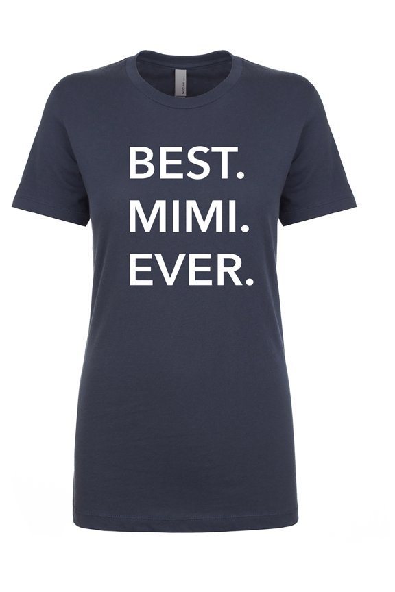 Best Mimi Ever Womens crewneck tee