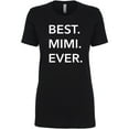 thumbnail image 1 of Best Mimi Ever Womens crewneck tee, 1 of 2