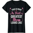 thumbnail image 1 of Best Mom Best Mother T-Shirt, 1 of 5