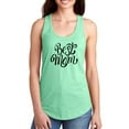 thumbnail image 1 of Best Mom Cute Calligraphy Racerback Tank Women -Image by Shutterstock, Female x-Small, 1 of 4
