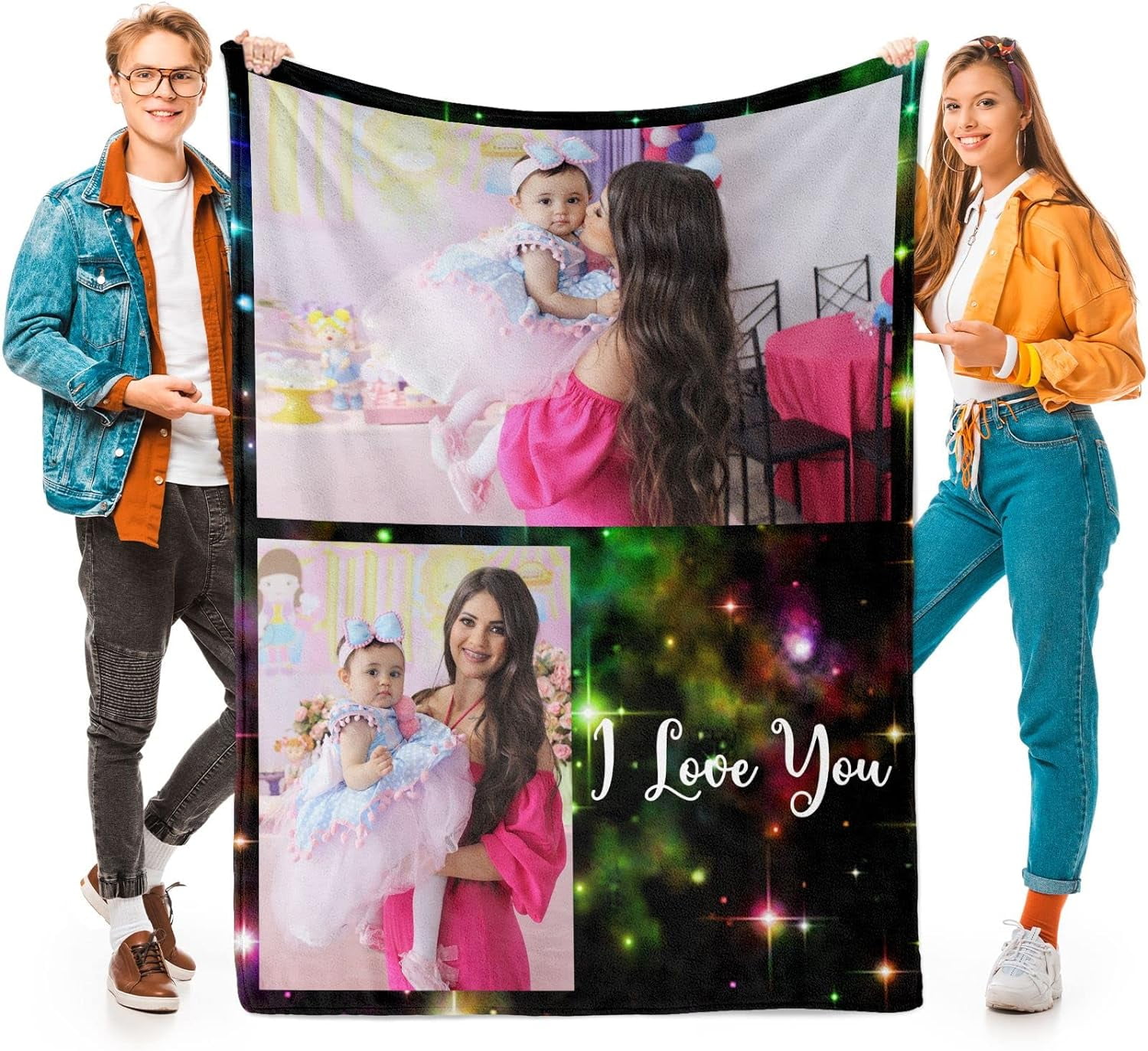 I Already Love You So - Family Personalized Custom Blanket - Baby Shower Gift, Gift For First Mom