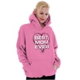 thumbnail image 1 of Best Mom Ever Cute Mother Day Present Hoodie Sweatshirt Women Brisco Brands 2X, 1 of 6