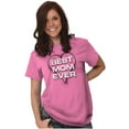 thumbnail image 1 of Best Mom Ever Cute Mother Day Present Women's Plus Size Graphic Tee Brisco Brands 2X, 1 of 5