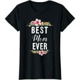 thumbnail image 1 of Best Mom Ever Floral Design Mother Day Gift T-Shirt, 1 of 3
