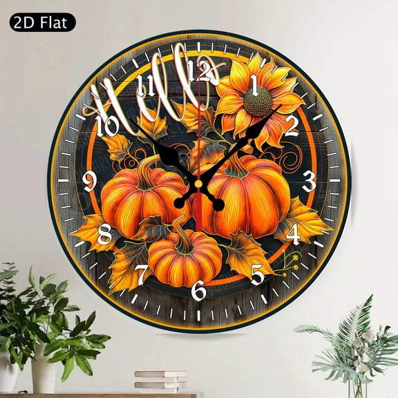 Best Mom Ever Floral Round Wall Clock Silent Decorative Gift for Mother