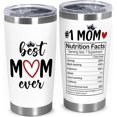 thumbnail image 1 of Best Mom Ever Gift Tumbler 20oz – Mama Coffee Cup, Mothers Day Present for Mom - Ideal Christmas, Birthday Gift For Moms - Mothers Birthday Gifts from Daughter Son, Mothers in Law, Mama, 1 of 6
