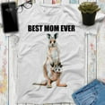 thumbnail image 1 of Best Mom Ever Kangaroo T Shirt, Mom Kangaroo Gift, Best Mom Kangaroo Shirt, Mom T Shirt, Gift For Mom, World's Best Mom, Favorite Mom, 1 of 2