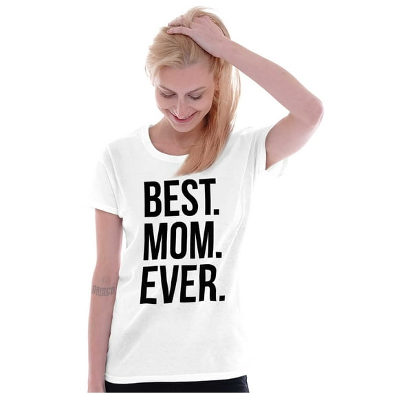 Best Mom Ever Mama Mors Day Relative Womens Fitted Plus Size Graphic Tee Brisco Brands 2X