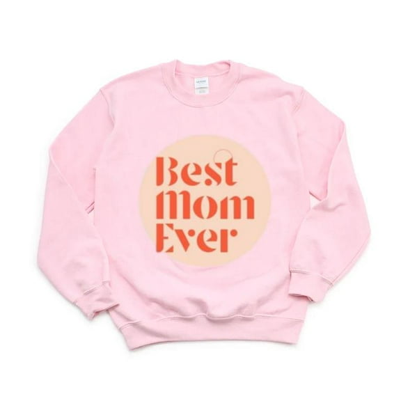 Best Mom Ever Minimalist Mother's Day Gift Statement Love Cute Mom Sweatshirt, for men & women, up to size 5XL