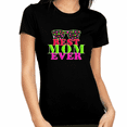 thumbnail image 1 of Best Mom Ever Mom Mothes Day Shirt Mothers Day Gift Mom Shirts Mom Life Shirt Blessed Mama Tired, 1 of 5