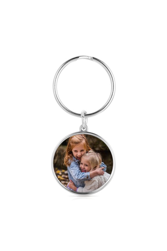 Best Mom Ever Round Keychain