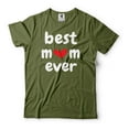thumbnail image 1 of Best Mom Ever Shirt Cute Mom Shirt Mother Shirts Mother's Day Gifts Gift For Women Mom Gifts (3X-Large Military Green), 1 of 6