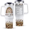 thumbnail image 1 of Best Mom Ever Tumbler 40oz - Mom Gifts from Daughter Son - Stainless Steel Cup with Handle & Straw - Mothers Day Birthday Christmas Present, 1 of 6