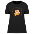 thumbnail image 1 of Best Mom Fox Doodles T-Shirt Women -Image by Shutterstock, Female Large, 1 of 2